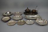 13pcs Of Assorted Silver Plate