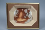 Shadowbox With Agate Slice