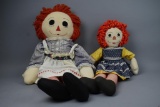 2 Raggedy Ann Dolls