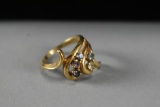 14k Gold PLated Silver Ring