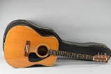 Yamaha Acoustic Guitar With Case