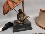 Monkey Statue Lamp