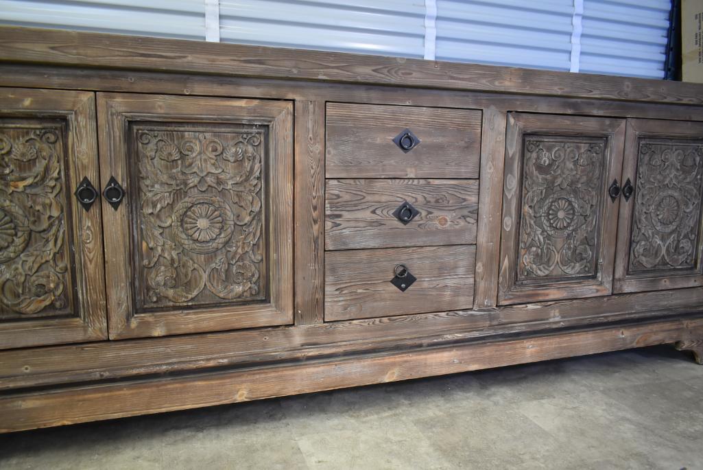 Haroun mocha sideboard deals