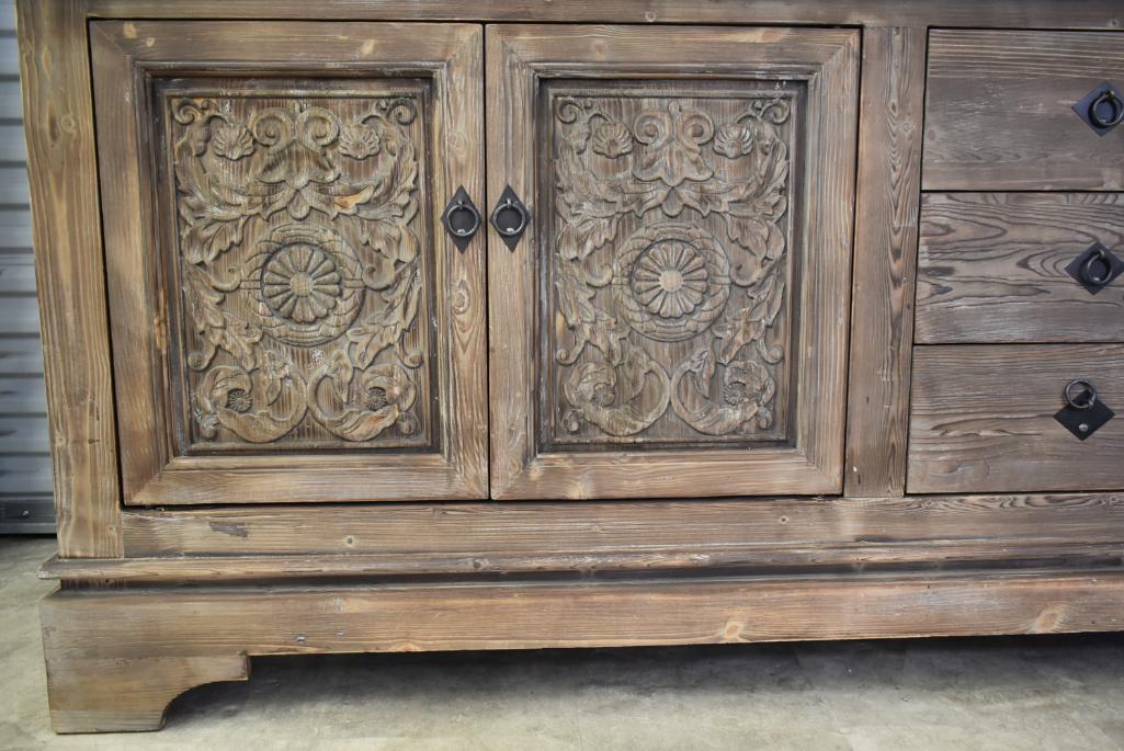 NEW World Menagerie Haroun Mocha Sideboard Proxibid
