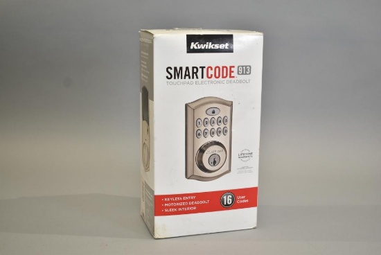 Kwikset Smart Code 913 Touchpad Electronic Deadbolt