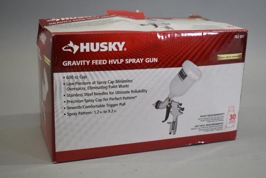 Husky Gravity Feed HVLP Spray Gun