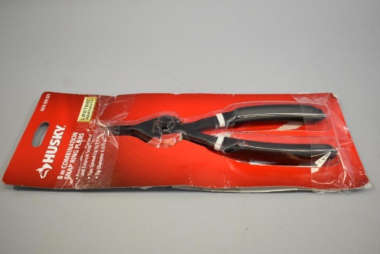 Husky 8in Combination Snap Ring Pliers