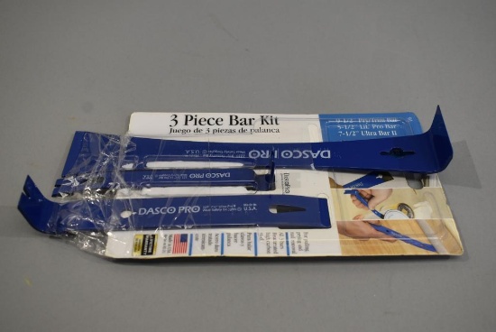 Dasco Pro 3 Piece Pry Bar Set