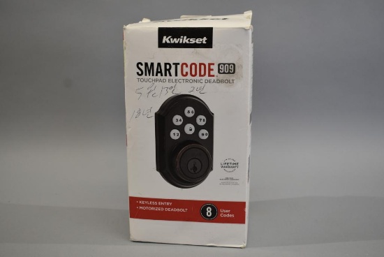 Kwikset Smart Code 909 Touchpad Electronic Deadbolt