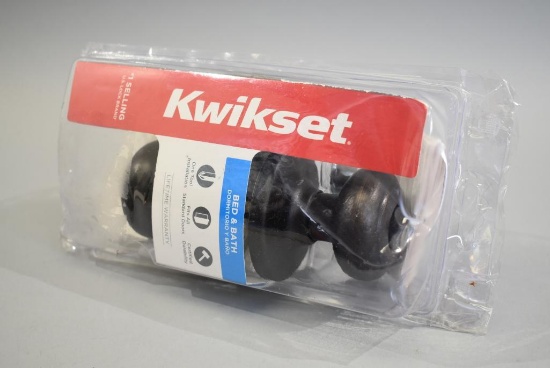 Kwikset Bed & Bath Door Knob