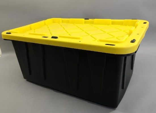 HDX 17 Gallon Tough Tote With Lid