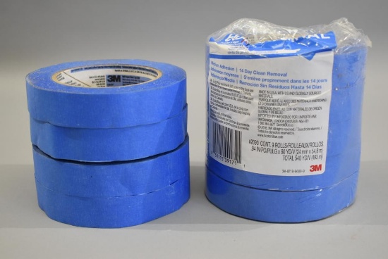 9 Rolls Of Scotch Blue Painters Tape
