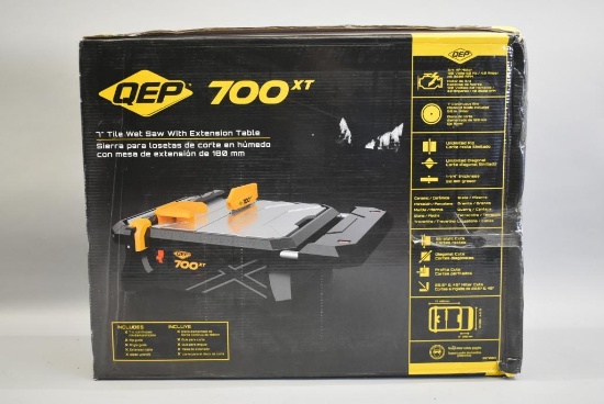 QEP 700XT 7in Tile Wet Saw With Extension Table