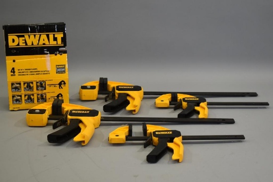 Set Of 4 Dewalt Trigger Clamps