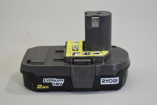 Ryobi 18v Lithium 2Ah Cordless Tool Battery