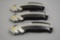 3 Stanley Retractable Knives