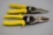 2 WISS Metal Cutting Snips