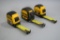 3 Dewalt 25ft Tape Measures
