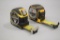 2 25ft Tape Measures