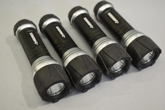4 Husky LED Flashlights