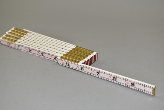 Folding Extending Wood Rule