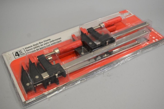 Bessey 4-Piece Clutch Style Bar Clamp
