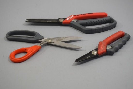 3 WISS Scissors & Shears