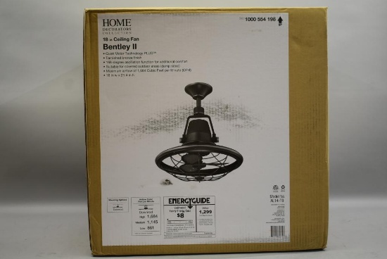 Home Decorators 18in Ceiling Fan Bentley II