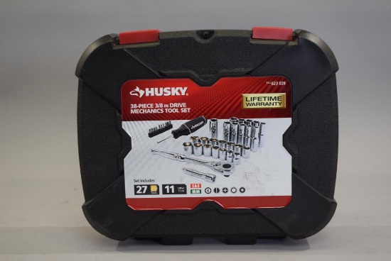 Husky 38-Piece 3/8in Drive Mechanics Tool Set