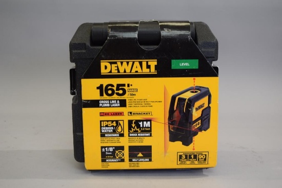 Dewalt Cross Line & Plumb Spot Combination Laser