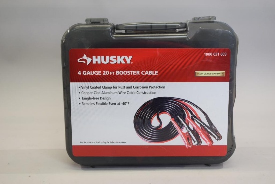 Husky 4 Gauge 20ft Booster Cable Jumper Cables