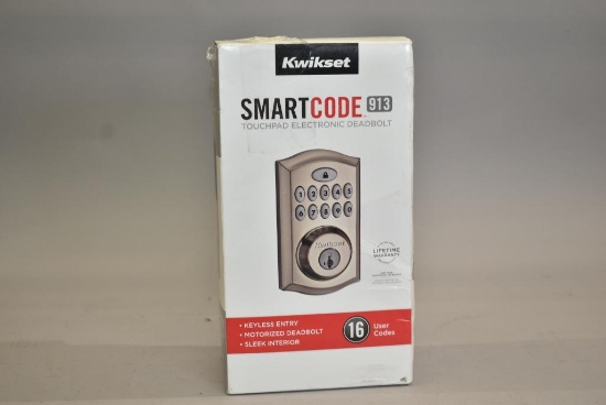 Kwikset Smart Code 913 Touchpad Electronic Deadbolt