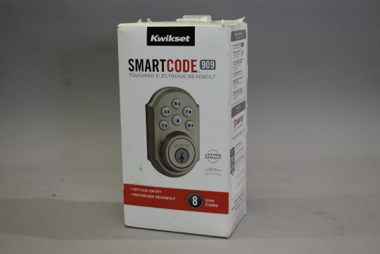 Kwikset Smart Code 909 Touchpad Electronic Deadbolt