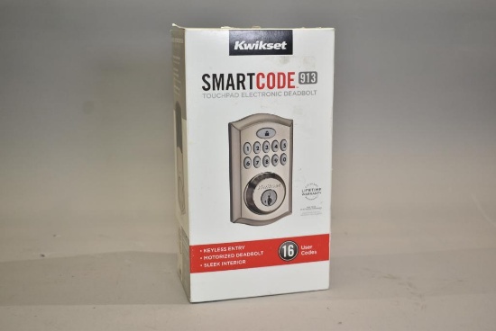 Kwikset Smart Code 913 Touchpad Electronic Deadbolt