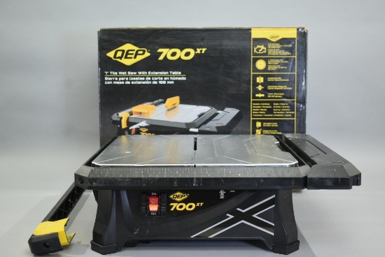 QEP 700XT 7in Tile Wet Saw With Extension Table