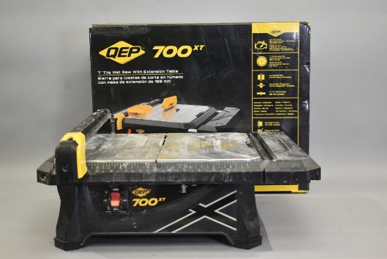 QEP 700XT 7in Tile Wet Saw With Extension Table