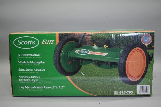 Scotts Elite 16in Push Reel Mower