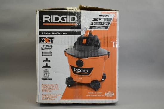 Rigid 9 Gallon Wet/Dry Vac
