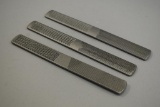 3 Nicholson 8in Wood Files