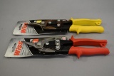 2 WISS Aviation Metal Cutting Snips