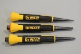 3 Dewalt Punches