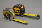 2 Dewalt 16ft Tape Measure
