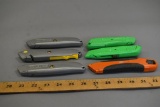 6 Retractable Utility Knives