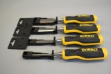 4 Dewalt Chisels