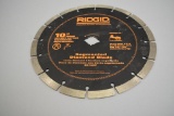 Rigid 10in Segmented Diamond Blade