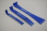 Set Of 3 Dasco Trim Pry Bars
