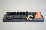 Crescent Pass Through Adjustable Wrench Set