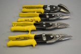 4 WISS Aviation Metal Cutting Snips