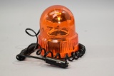 Portable Orange Construction Light