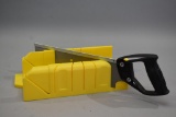 Stanley Miter Box With 18in Hand Saw
